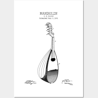 MANDOLIN patent Posters and Art